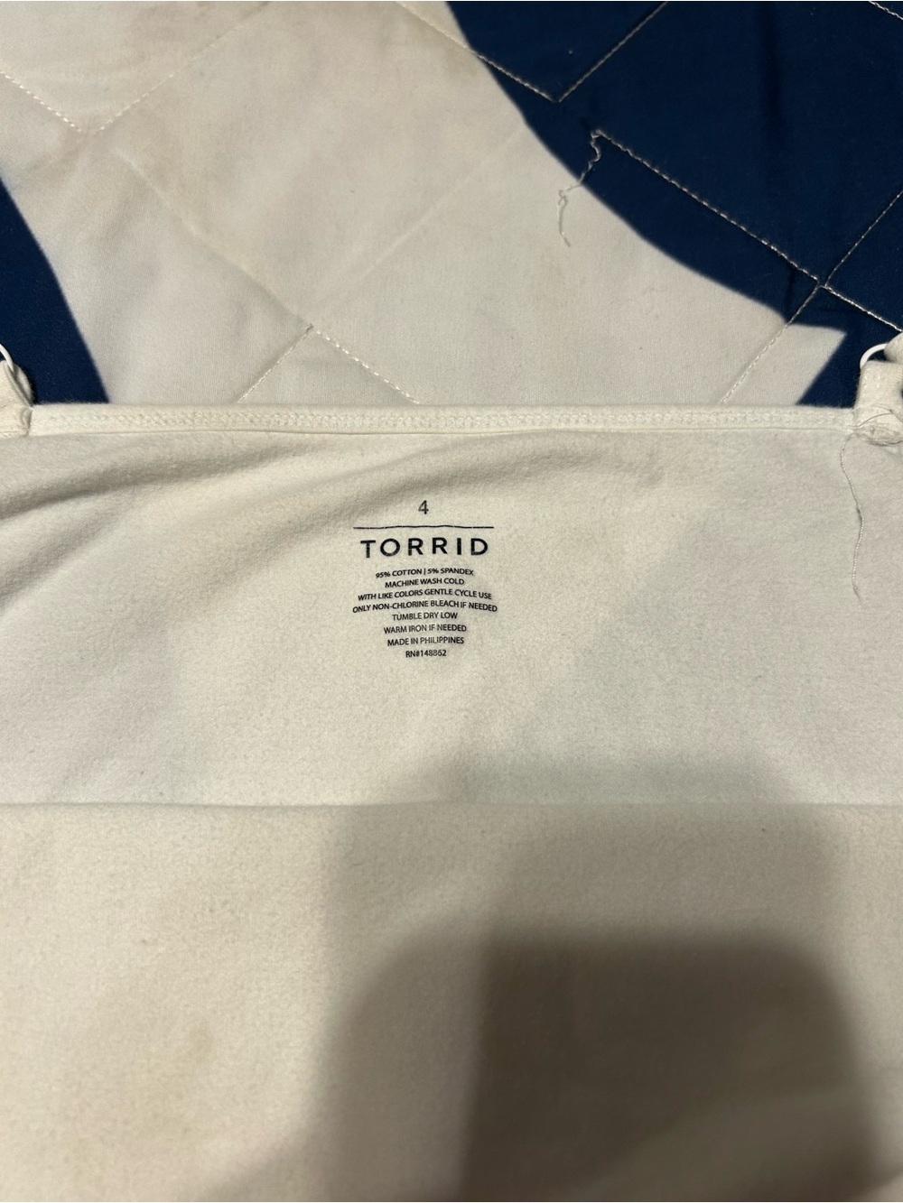 Torrid White Tank Top